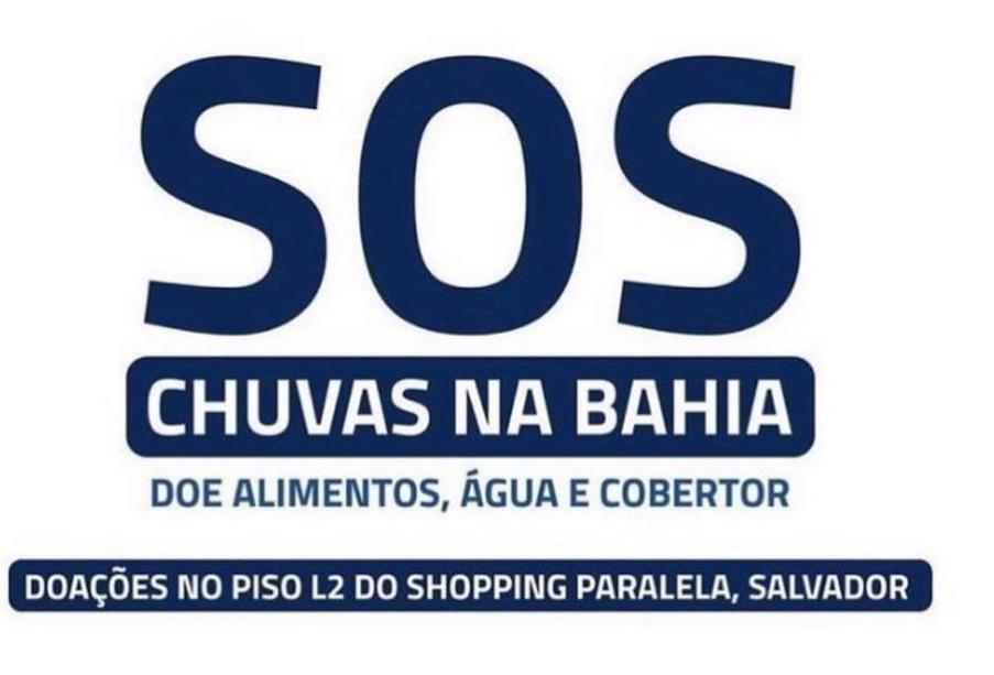 Shopping Paralela | Campanha SOS SUL DA BAHIA
