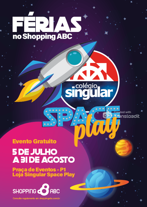 Shopping ABC é palco de ciência, reciclagem e inclusão na atração de férias.