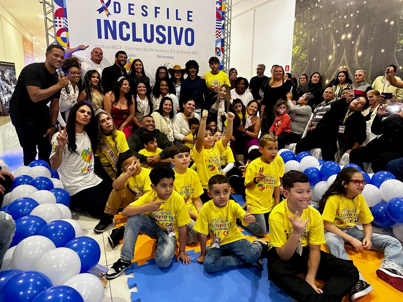 Passarela Azul: Atrium Shopping e o 1º Desfile Inclusivo com Crianças Autistas do ABC