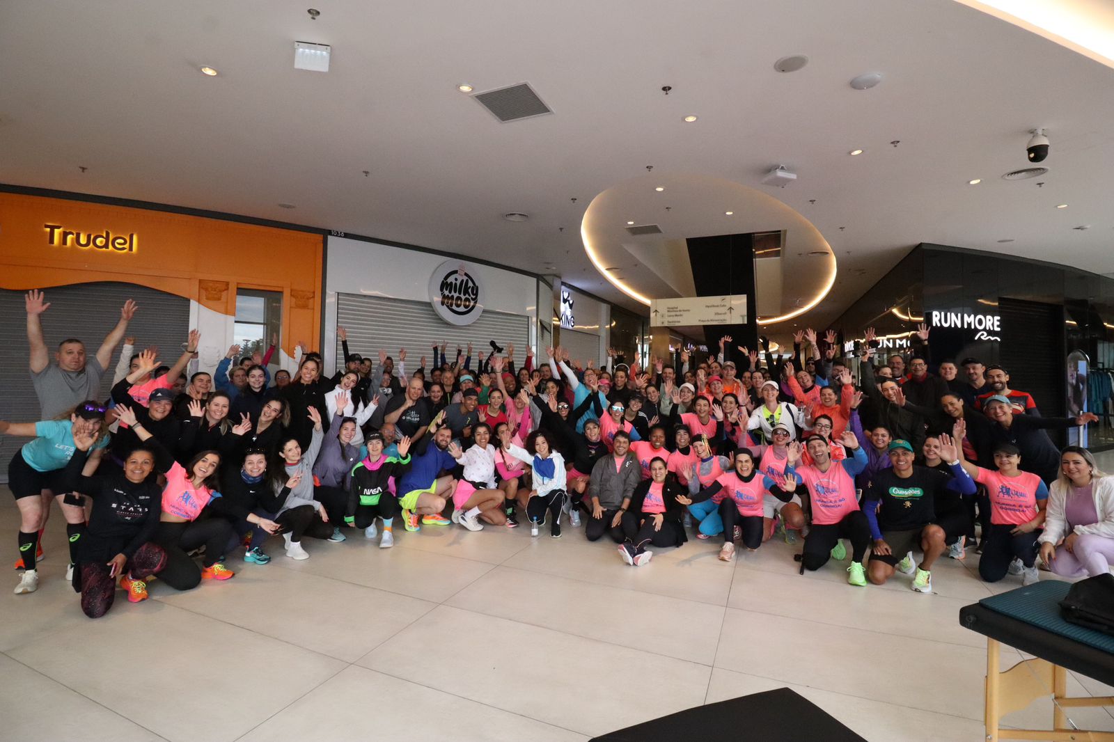 “Pontal Fitness”: A corrida indoor que transformou o shopping em pista