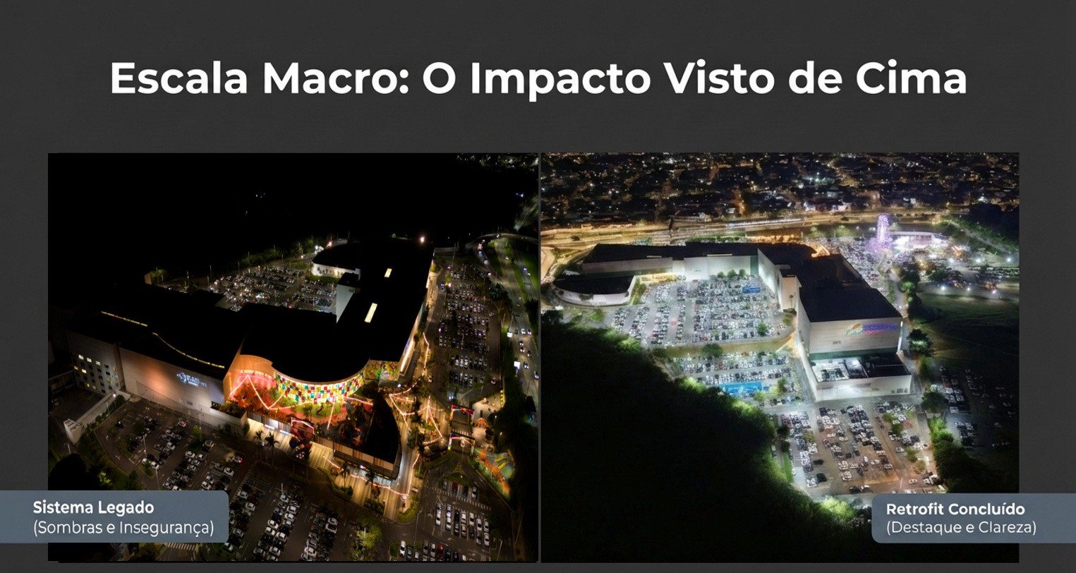 Projeto LED estacionamento 2026