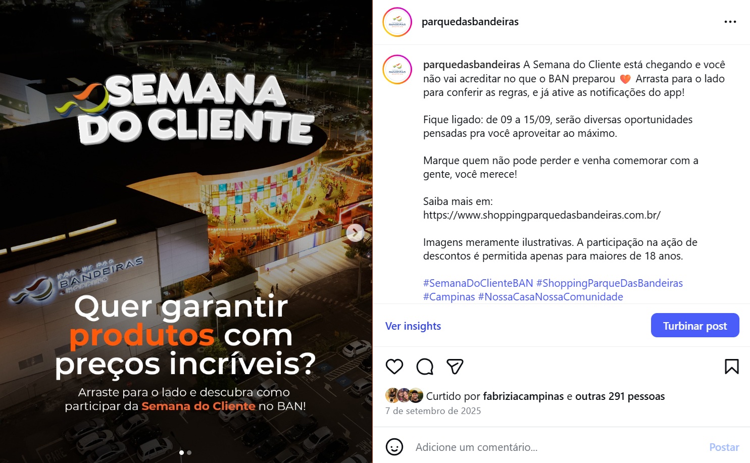Semana do Cliente Bandeiras: Transformando Promoção em Experiência