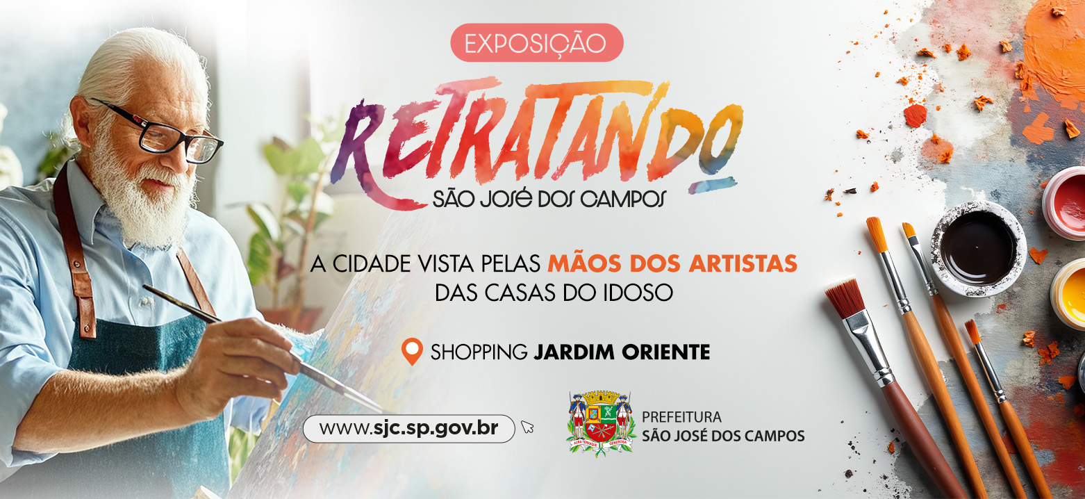 “Exposição Retratando São José Dos Campos: Protagonismo e Voz à Melhor Idade”