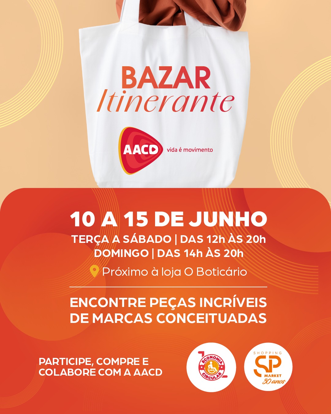SP MARKET TRANSFORMA ECONOMIA CIRCULAR EM REABILITAÇÃO PARA ATENDIDOS DA AACD