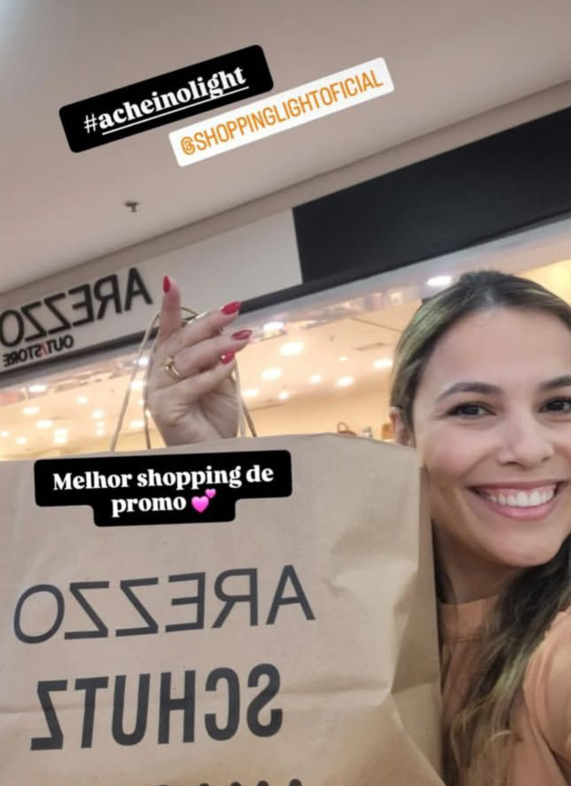 #AcheiNoLight: clientes compartilham ofertas e impulsionam compras no Shopping Light