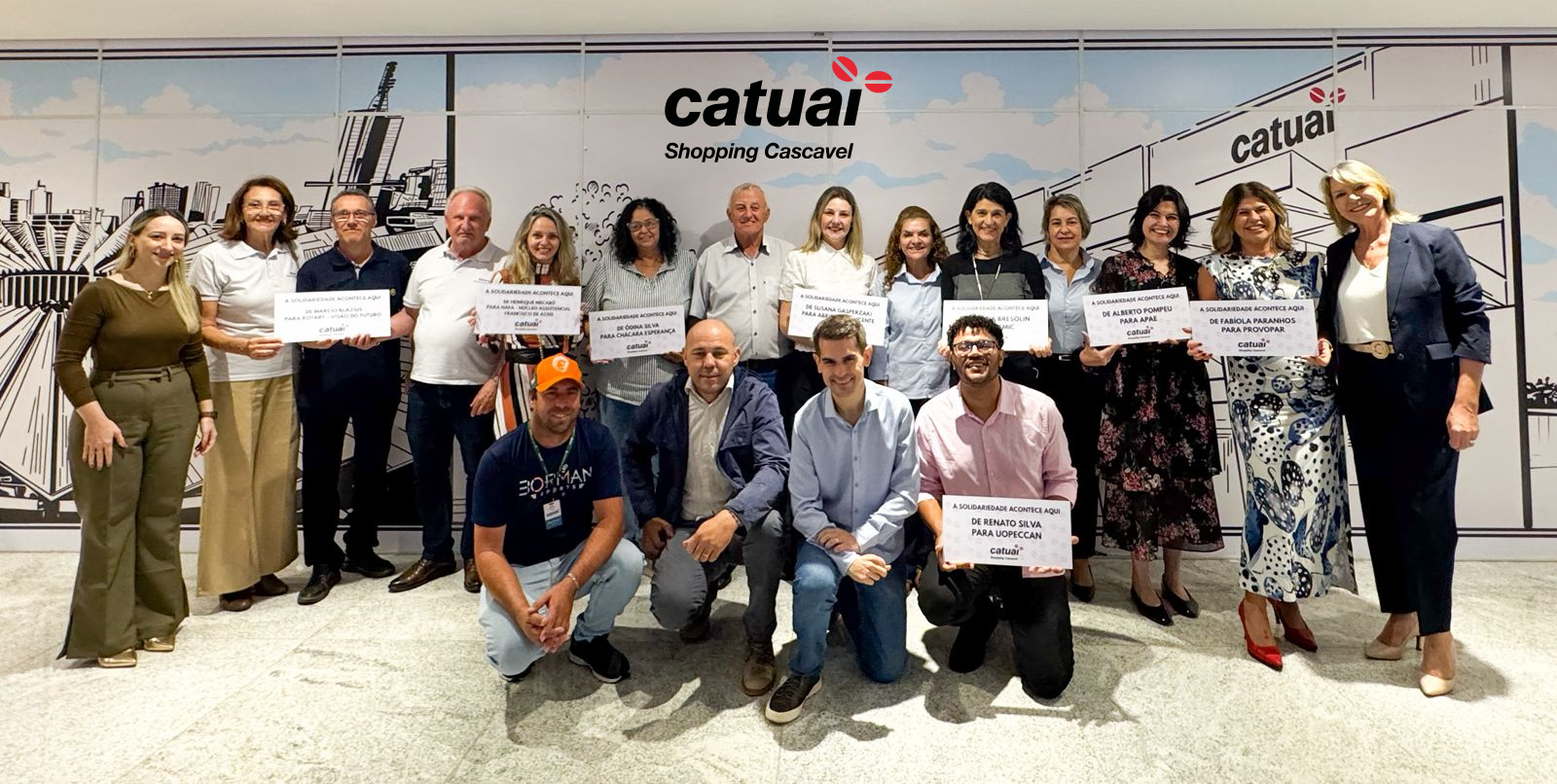 1 ANO CATUAÍ CASCAVEL: ORGULHO EM PERTENCER