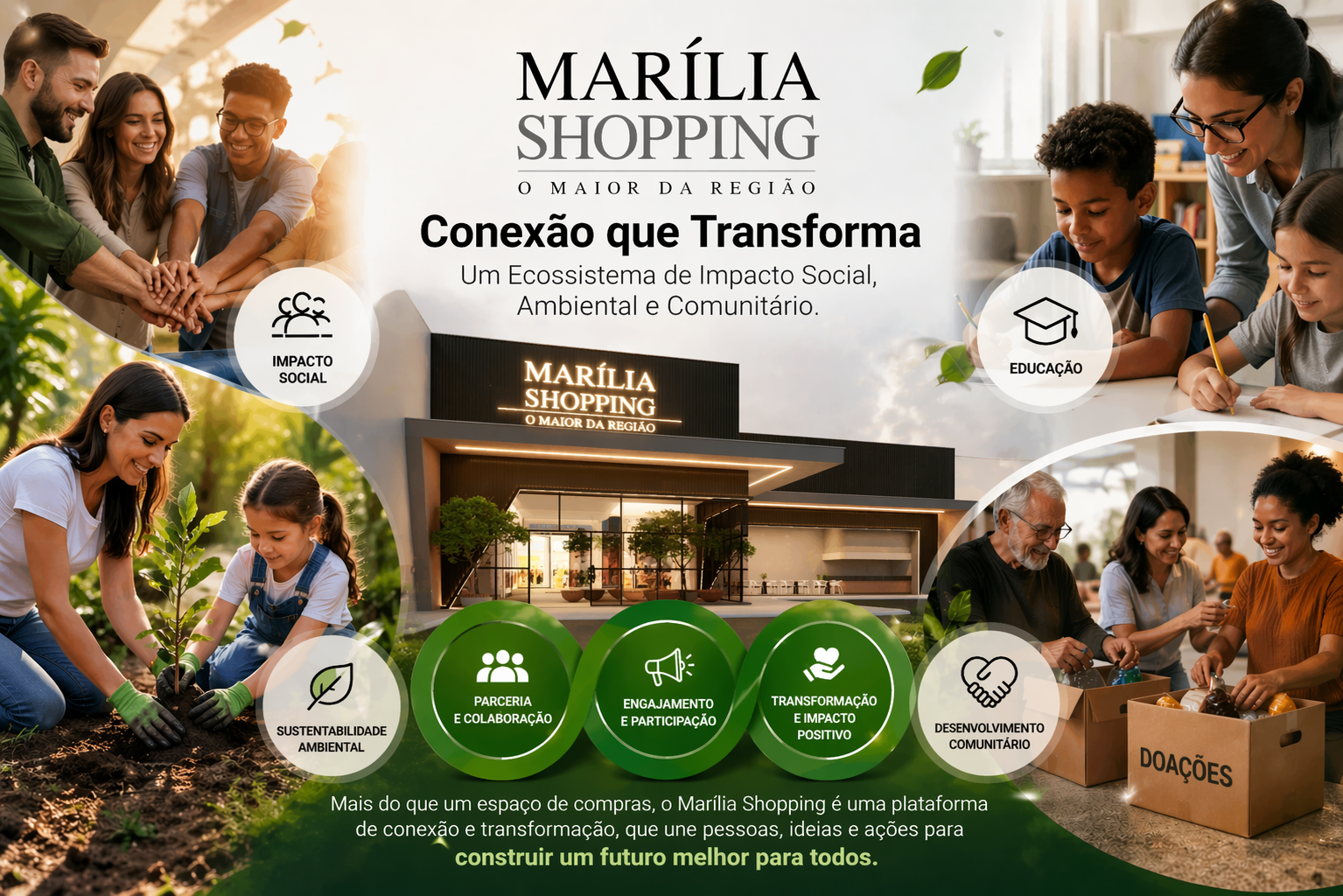 Marília Shopping :Conexão que Transforma – Um Ecossistema de Impacto Social e Ambiental.