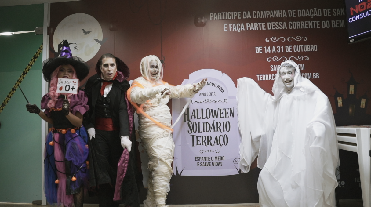 Halloween Solidário: quando o medo vira doação