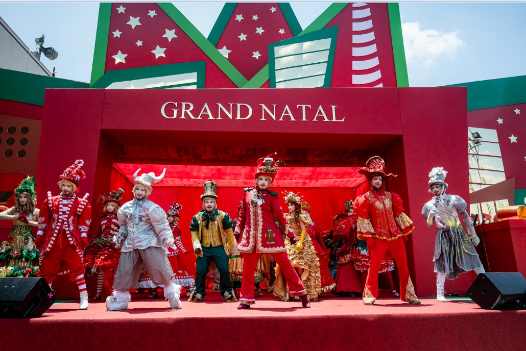 O Natal do Grand Plaza Shopping que chegou primeiro e ficou na memória do Grande ABC.