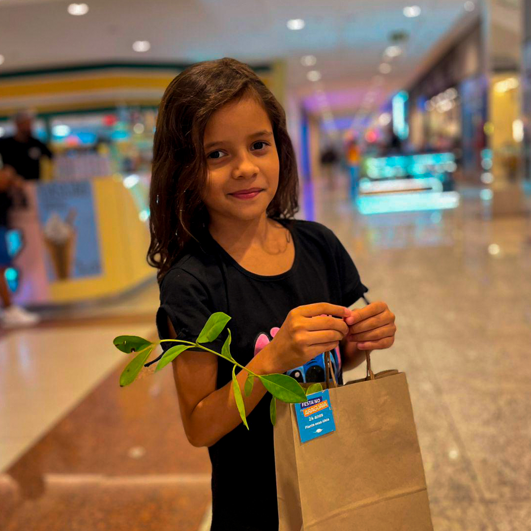 O aniversário do Araguaia Shopping que virou ação ambiental.