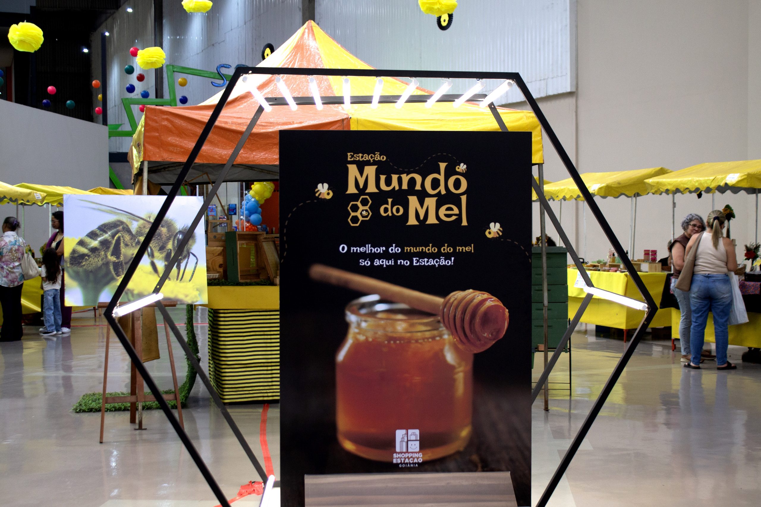 Estação Mundo do Mel, o primeiro evento apícola do Centro-Oeste em shopping center