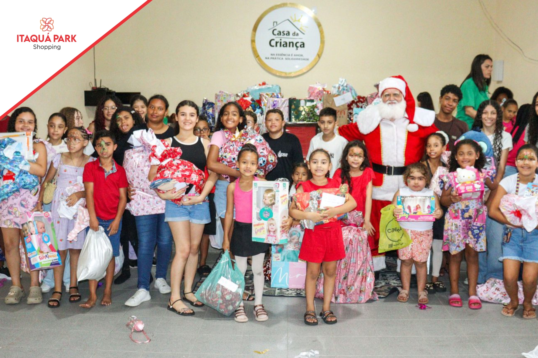 Natal Solidário Casa da Criança no Itaquá Park Shopping
