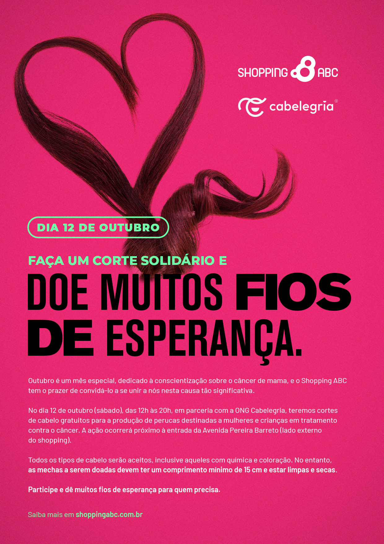 Outubro Rosa com ação, conscientização e incentivo ao diagnóstico precoce