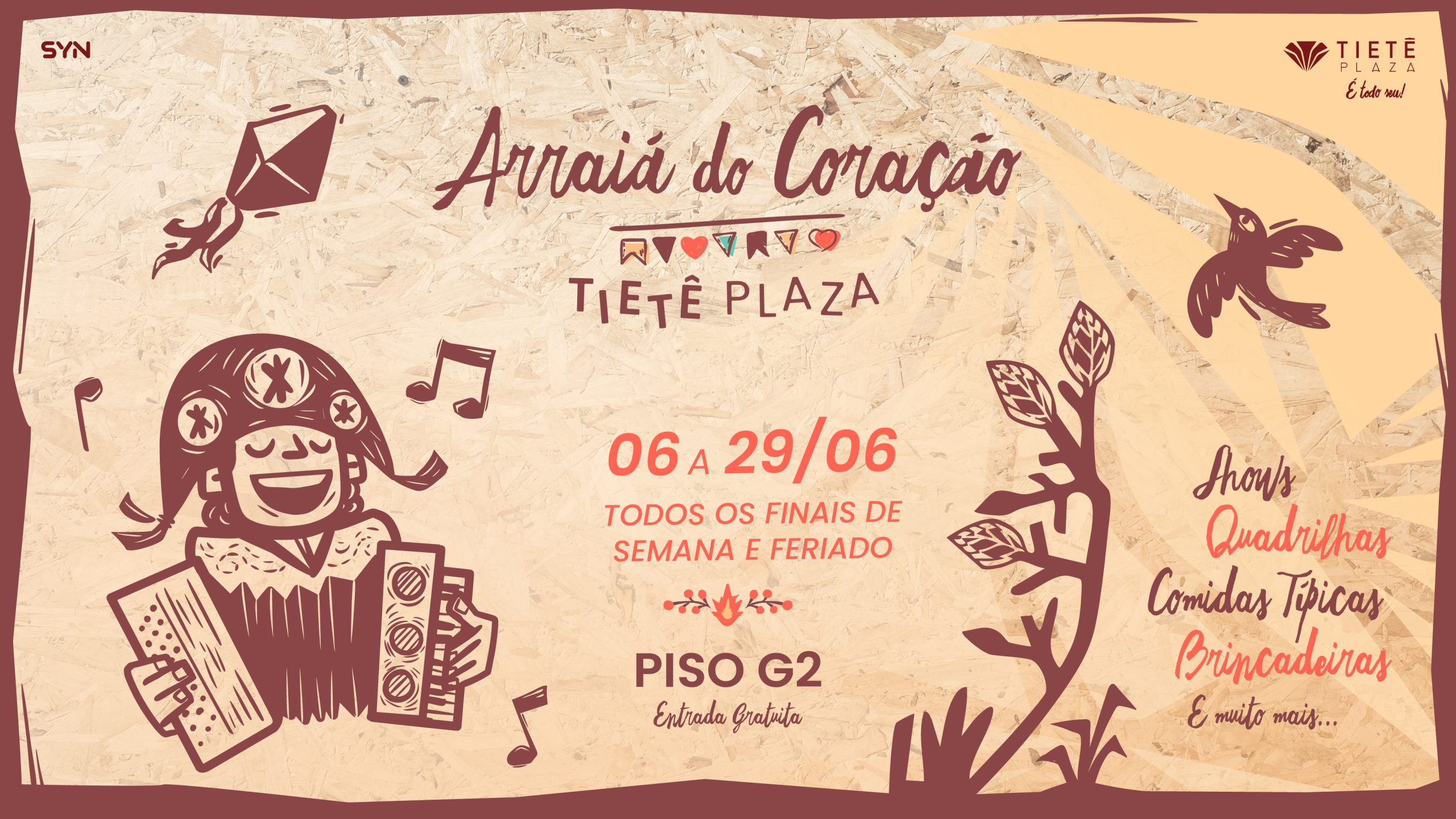 Arraiá do Coração: o palco das nossas escolas, o orgulho da nossa gente!