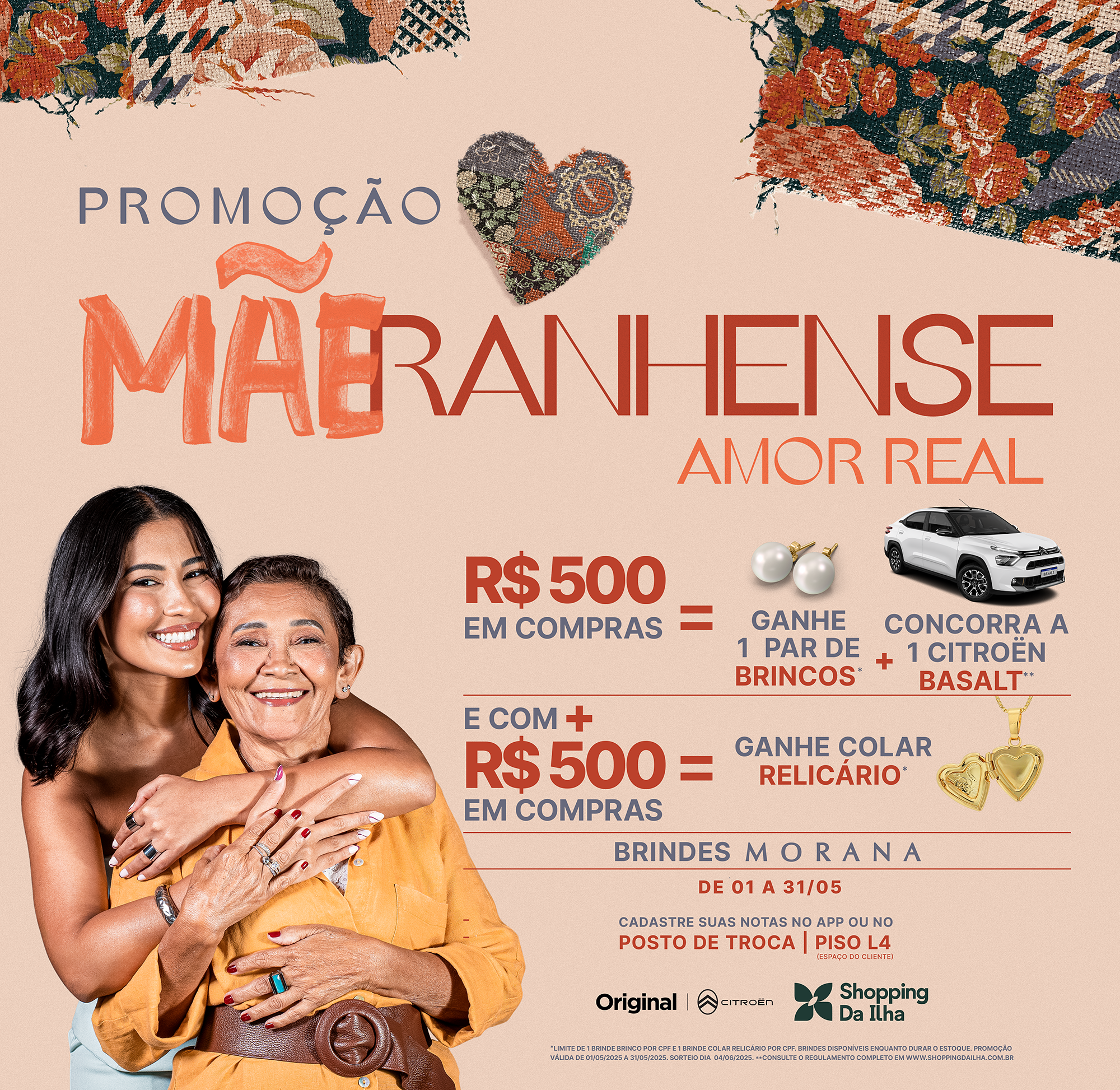 O jeito maranhense de celebrar as mães, com o Shopping da Ilha em 2025