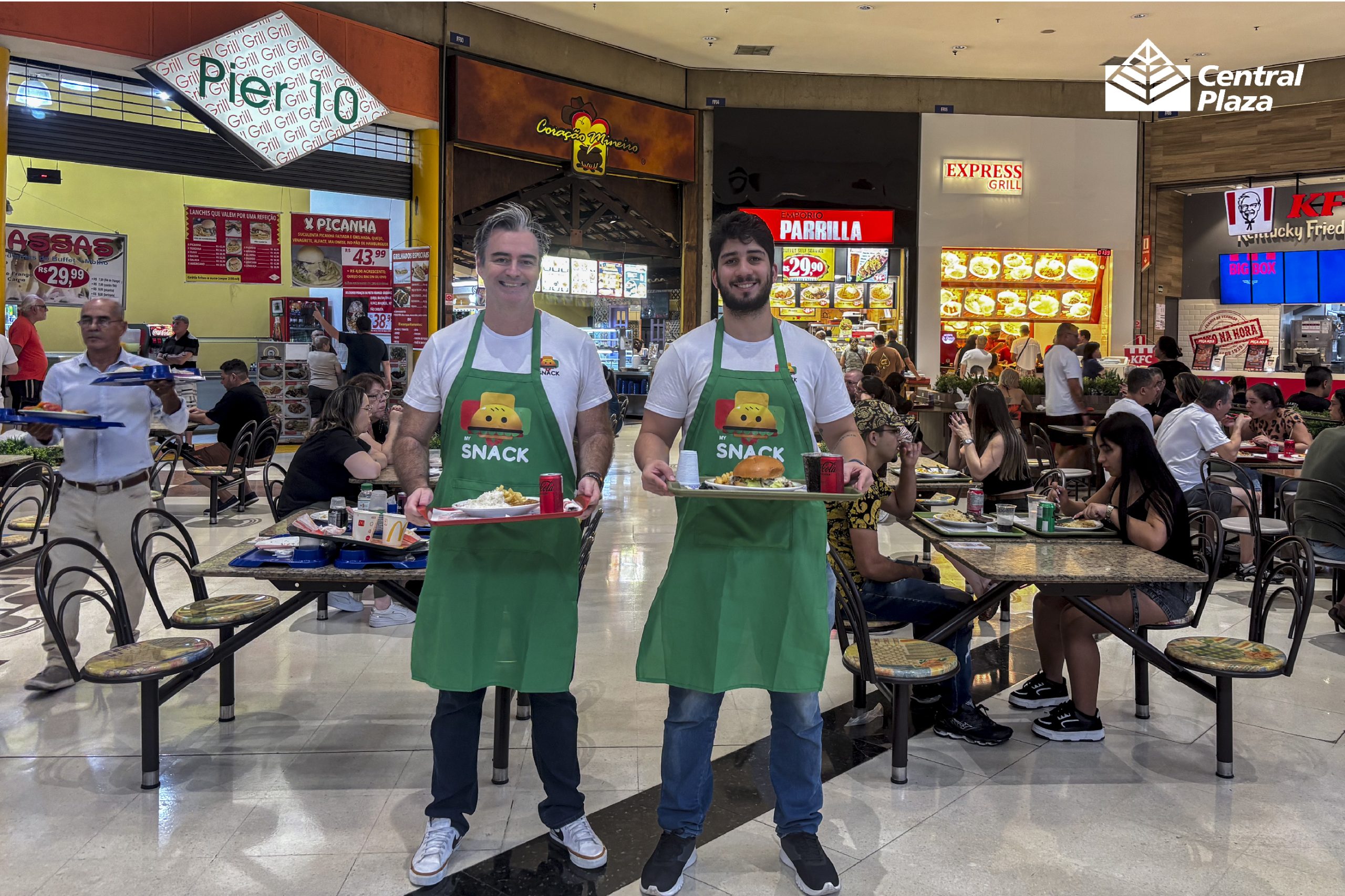 Do QR Code à entrega na mesa: a nova jornada da praça de alimentação do Central Plaza