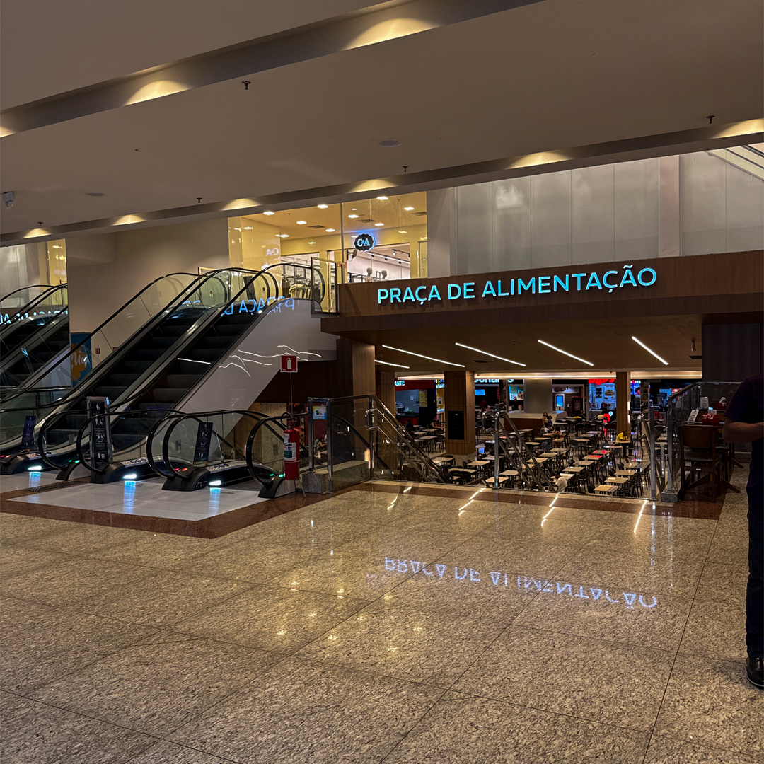 Retrofit e nova Praça de alimentação Redefinem a Experiência no Araguaia Shopping.