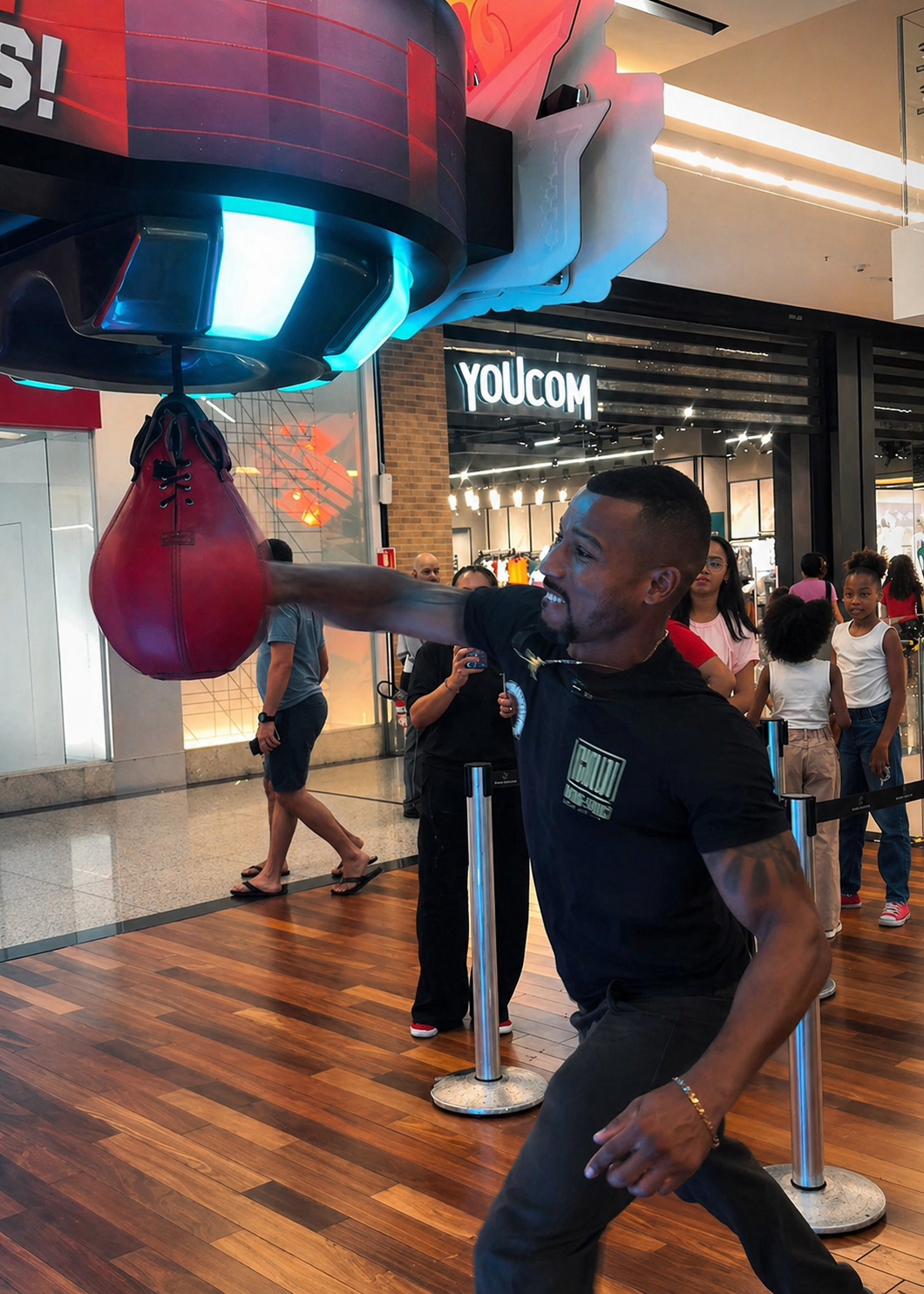 Black Braba Parque Shopping Bahia – O campeão mundial de boxe nocauteando os preços