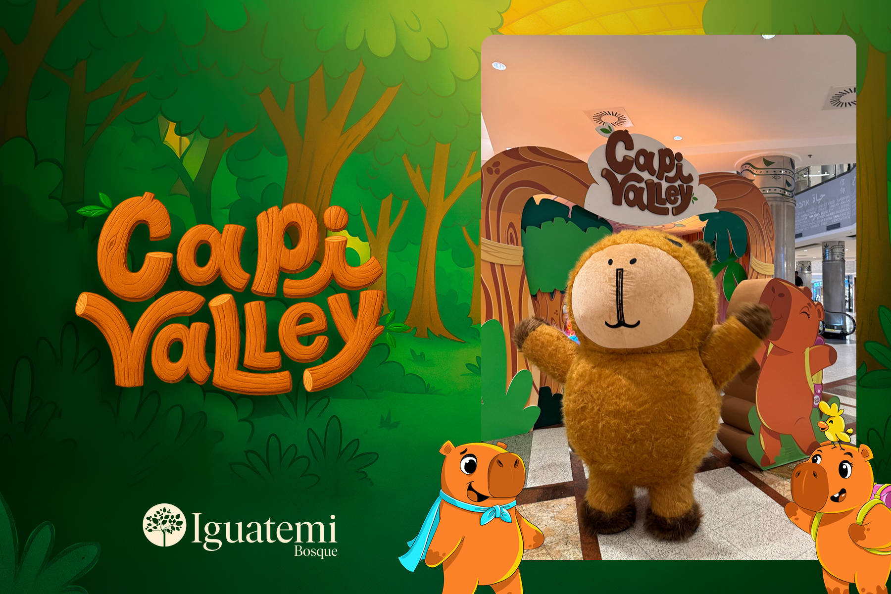 Capivalley: a floresta urbana que conecta famílias, tendência e sustentabilidade