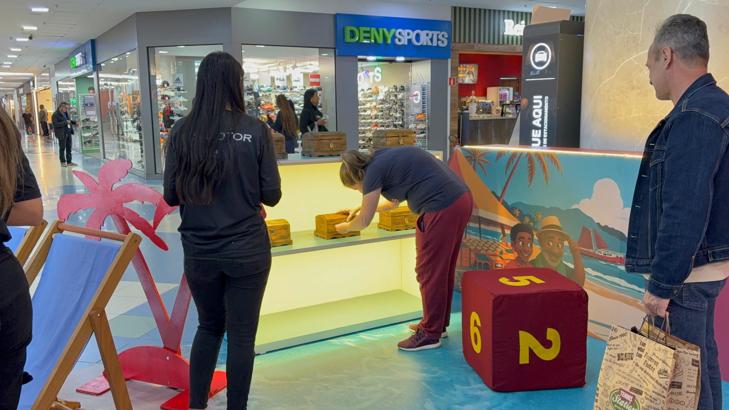 Promo gamificada de pais – “o jogo que movimentou o shopping”