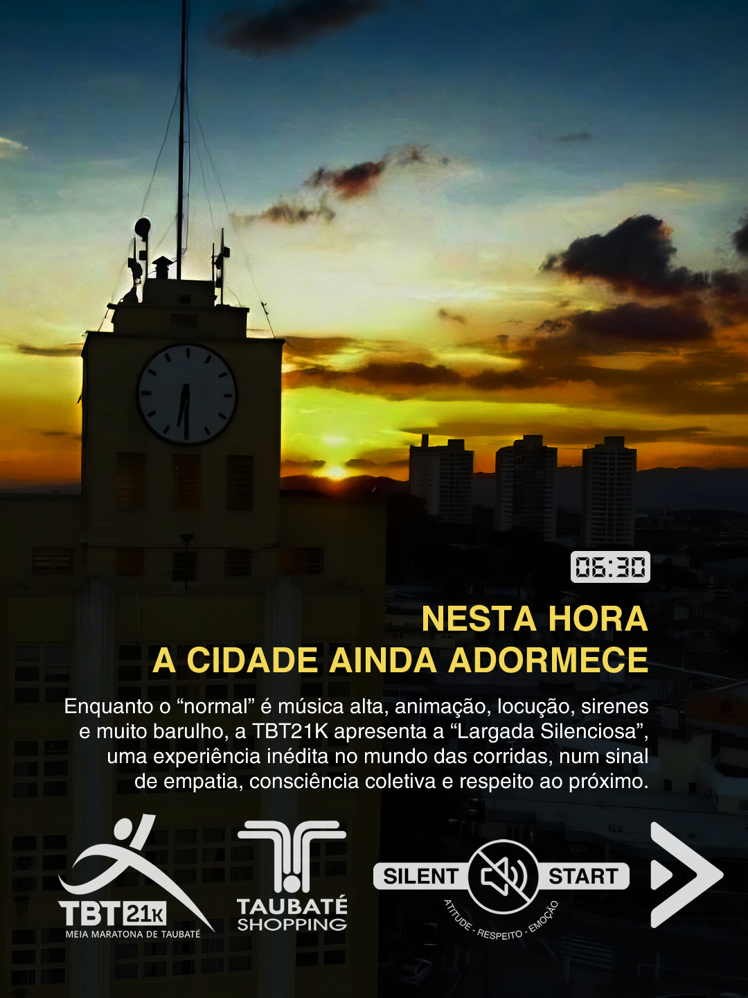 TBT 21K: a primeira largada silenciosa do Brasil em corrida oficial