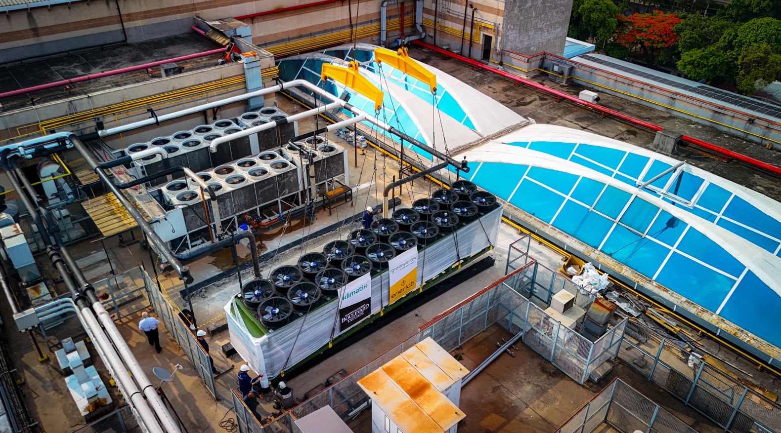 Solução tecnológica em retrofit do sistema de ar-condicionado e automação